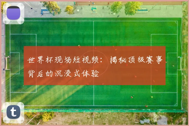 世界杯现场短视频：揭秘顶级赛事背后的沉浸式体验
