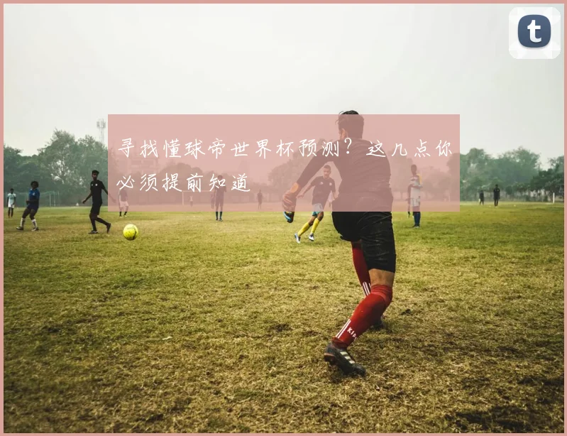 寻找懂球帝世界杯预测？这几点你必须提前知道